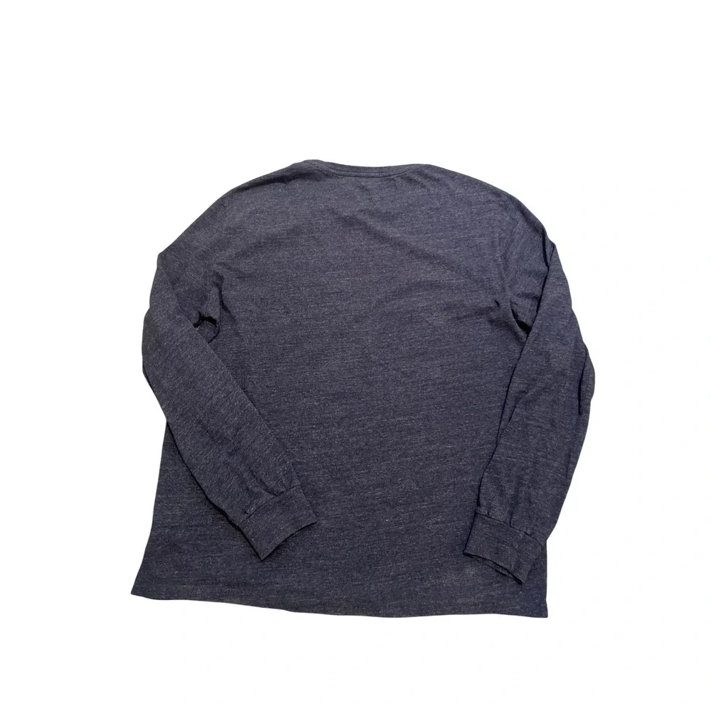 Polo Ralph Lauren Mens Size‎ XL Long Sleeve T Shirt Custom Fit Crew Neck Blue